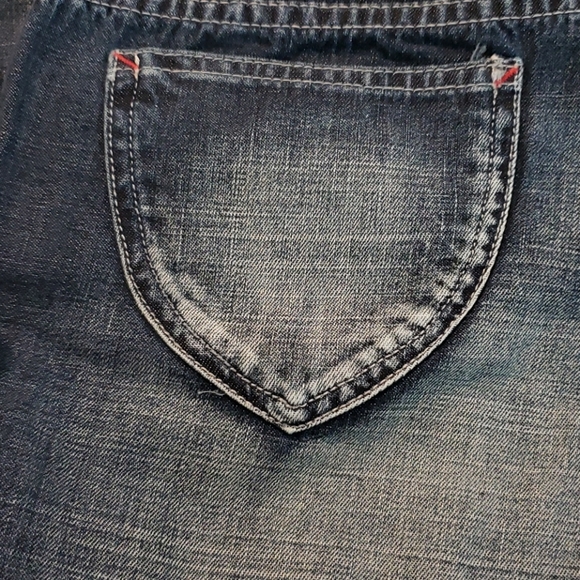 Q-GENE RAVE Low Rise Flare Leg Women's Jeans - Picture 11 of 16